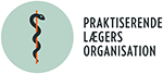 Praktiserende Lægers Organisation logo