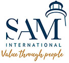 SAM International logo