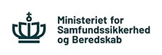 Ministeriet For Samfundssikkerhed og Beredsk logo