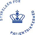 Styrelsen for Patientsikkerhed logo