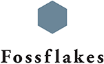 Fossflakes logo