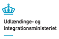 Udlændinge- og Integrationsministeriet logo
